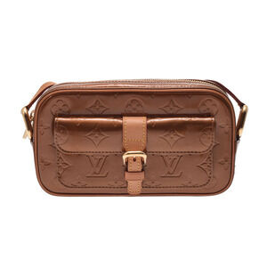Louis Vuitton Monogram Vernis Christie shoulder bag bronze Brown